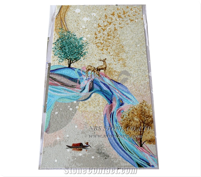Glass Art Mosaic for Wall Decorative Exclusive
