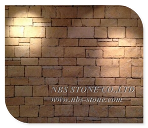 Good Price Yellow Beige Limestone Wall Cladding