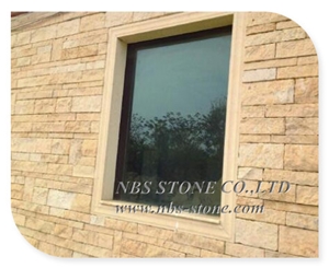 Good Price Yellow Beige Limestone Wall Cladding