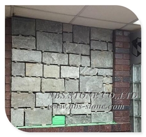 Grey Slate Castle Stone Loose Stone Veneer Wall