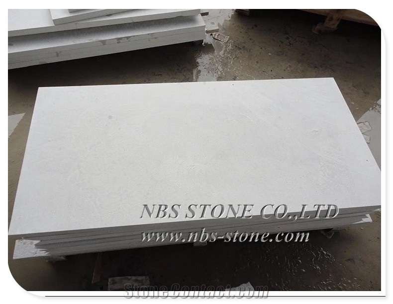 Manufacture Chinese White Sandstone Blocks Paving