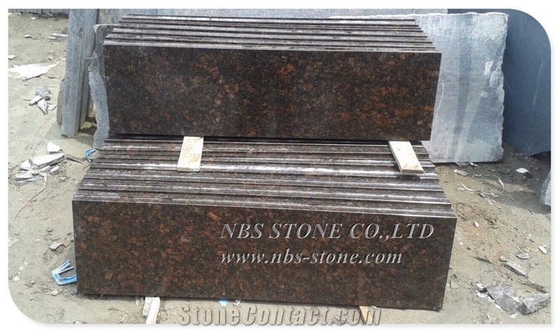 Tan Brown Granite Slab Wall Tile Flooring Skirting