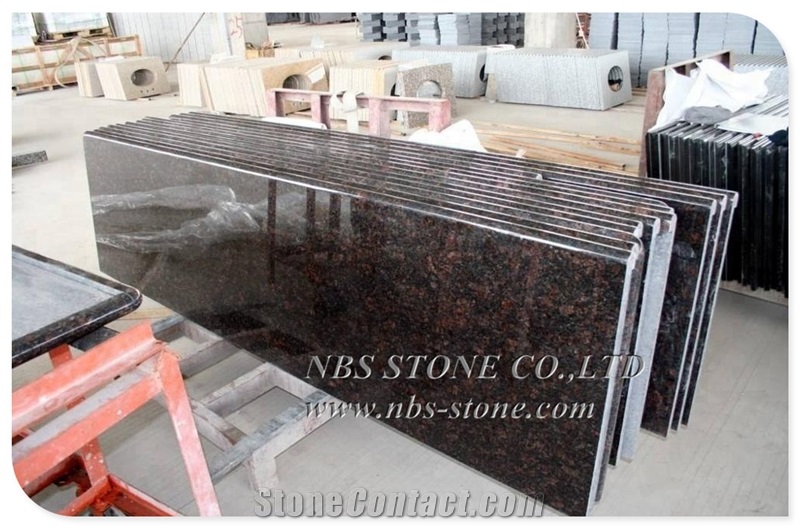 Tan Brown Granite Slab Wall Tile Flooring Skirting