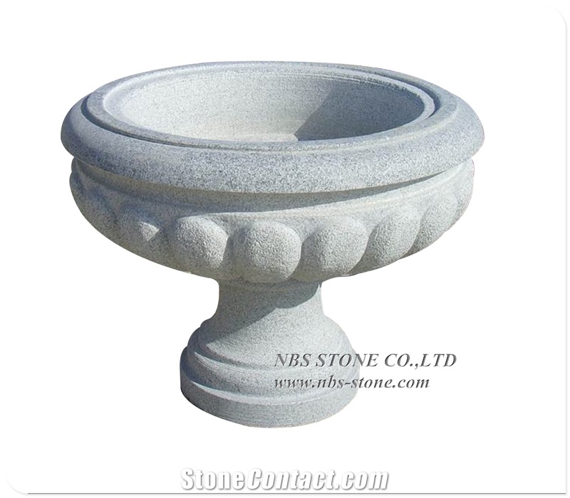 Wholesale Large Granite Stone Flower Planter Pots