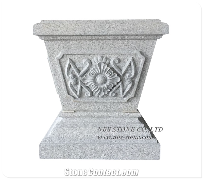 Wholesale Large Granite Stone Flower Planter Pots
