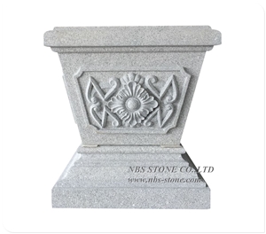 Wholesale Large Granite Stone Flower Planter Pots