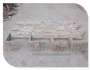 Yellow Color Wall Stone Panel,Concrete Ledge Yellow Color Wall Stone Panel,Concrete Ledge