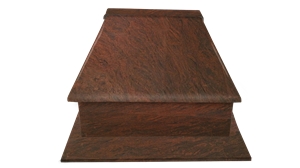 Red Multi Granite Tombstones