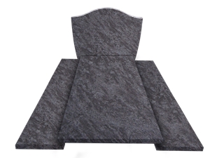 Vizag Blue Granite Tombstone Design