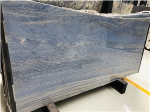 Azul Macaubas Quartzite Slab,Brazil Blue Wall Tile