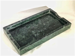 Emerald Green Marble Hotel Towel Tray Decoration Emerald Green Marble Hotel Towel Tray Decoration