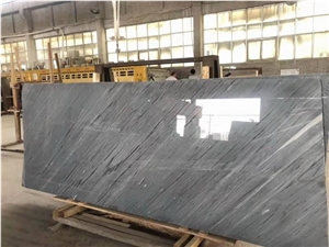 Palissandro Blue Nuvolato Marble Slab, Wall Tiles