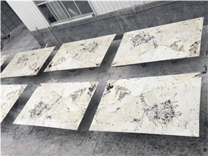 Pandora Granite Slab Brazil White Crystal Stone Wall Tiles