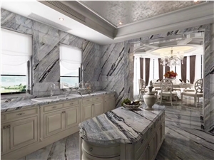 Blue Danube Marble Kithchen Vanity Countertops