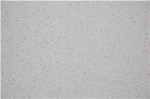 Crystal White Quartz Stone Slab Tile