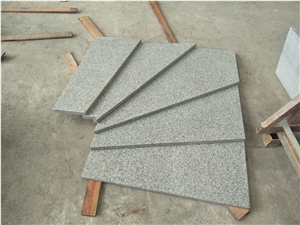 G603 Padang Light Grey Granite Stair Tread Step