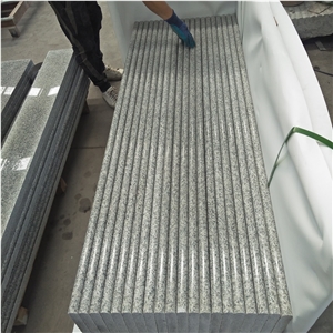 G603 Padang Light Grey Granite Stair Tread Step