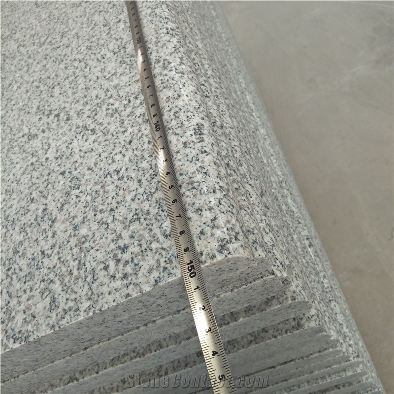 G603 Sesame White Granite Stair Tread Step Riser