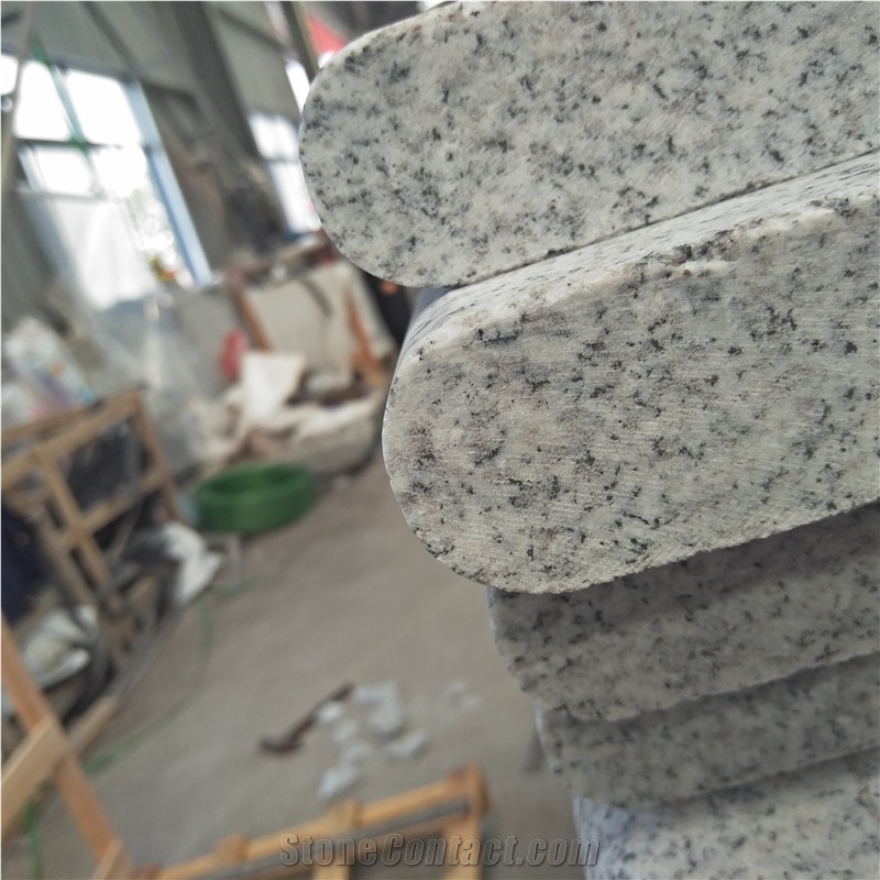 G603 Sesame White Granite Stair Tread Step Riser