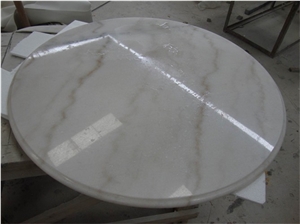 Guangxi White Marble Table Top