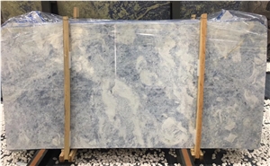 Iceberg Blue Quartzite Slabs Floor Tile Background