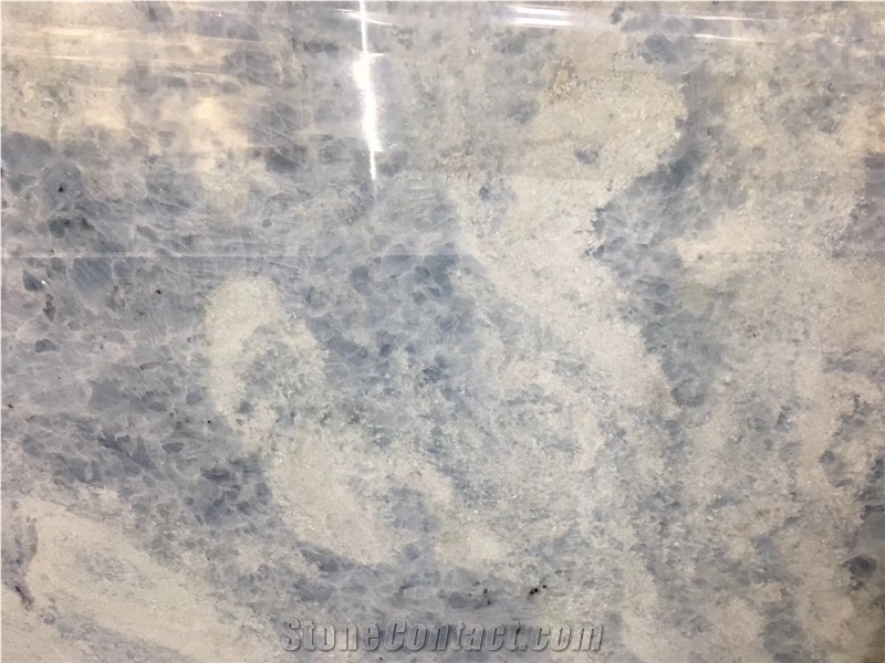 Iceberg Blue Quartzite Slabs Floor Tile Background