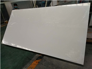 Pure White Quartz Slab  Artificial Stone Slabs
