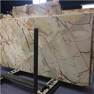Roma Imperiale White Quartzite Slabs Tiles