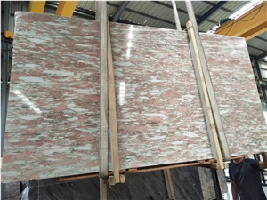 Rosa Norvegia Pink Marble Small Grain Slab Tiles
