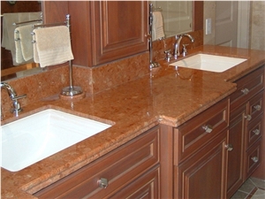 Rosso Verona Pink Marble Countertops