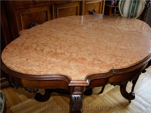 Rosso Verona Pink Marble Countertops