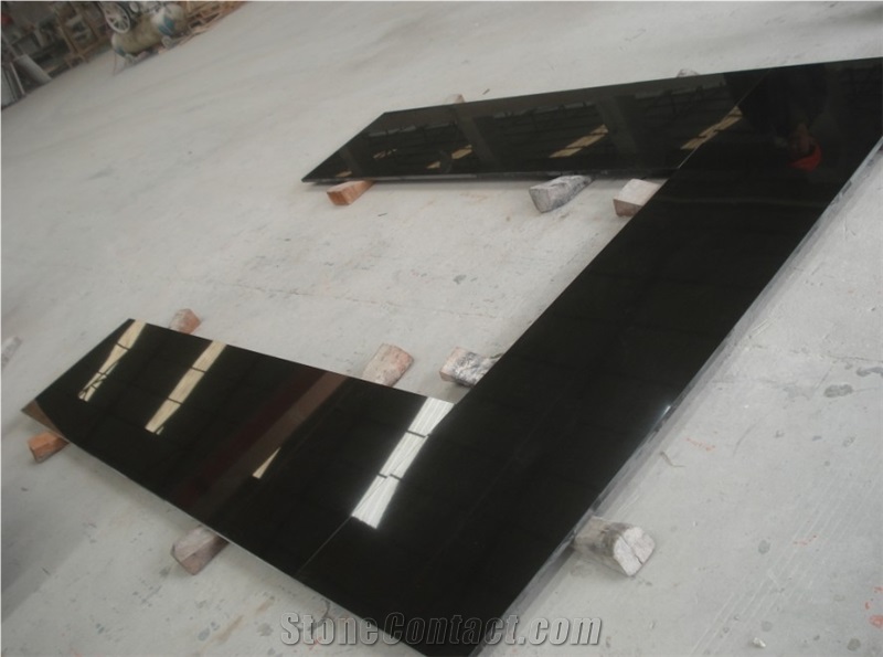 Shanxi Absolute Black Granite Kitchen Countertop