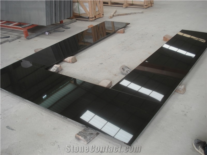 Shanxi Absolute Black Granite Kitchen Countertop