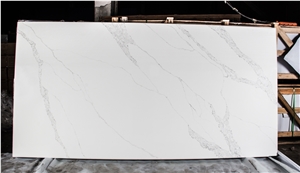 White Calacatta Quartz Countertop Solid Surface Countertop