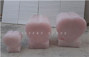 Onyx Stone Heart Cremation Urns