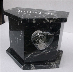 Onyx Stone Heart Cremation Urns