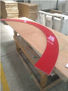 Artificial Crystal Red Quartz Stone