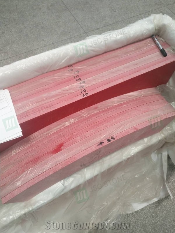 Artificial Crystal Red Quartz Stone