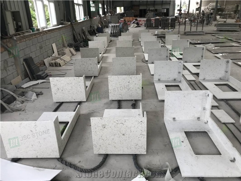 Artificial Marble Bathroom Vanity Tops Acrylic