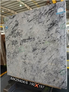 Blue White Crystal Slab Blue Ice Jade Marble