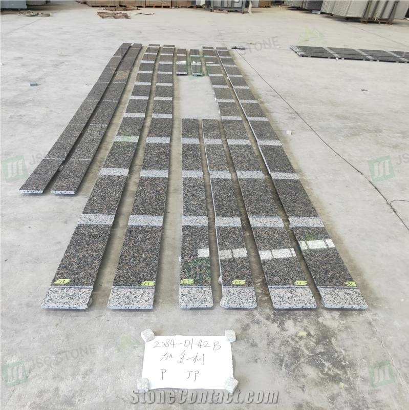 Caledonia Dark Brown Granite Cut to Size Tiles