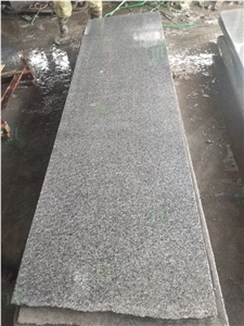 Dark Grey Granite Hainan G654 Flamed Tiles