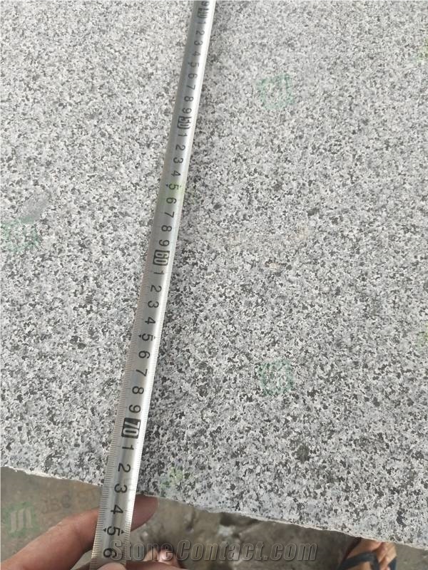 Dark Grey Granite Hainan G654 Flamed Tiles