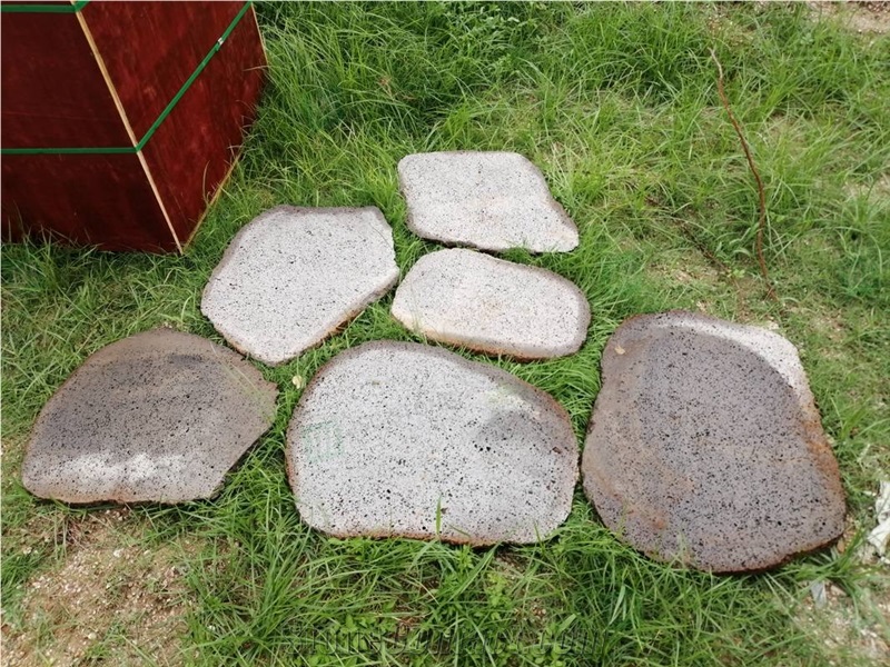Natural Exterior Hainan Basalt Floor Tiles