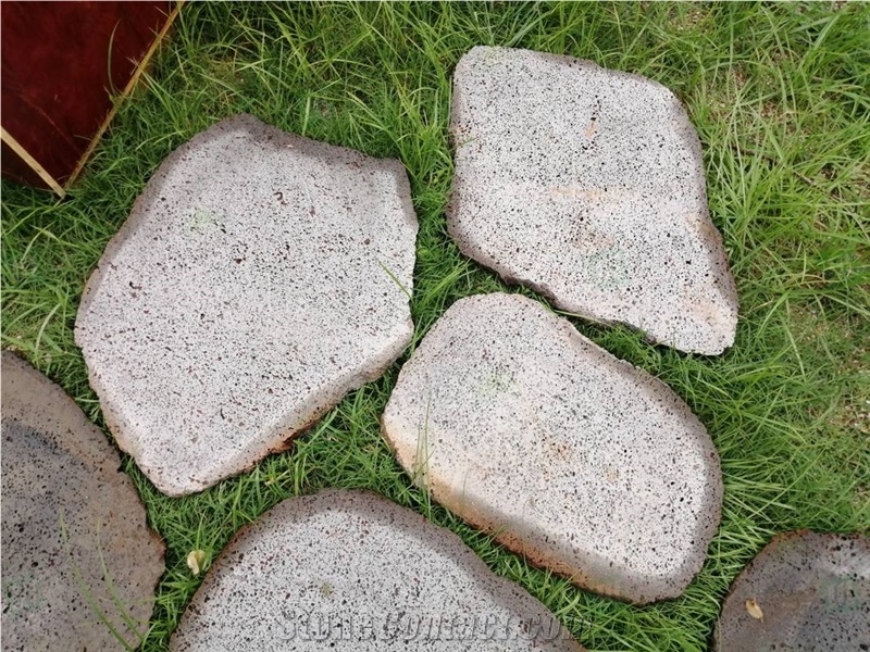 Natural Exterior Hainan Basalt Floor Tiles