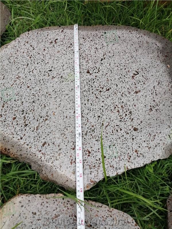 Natural Exterior Hainan Basalt Floor Tiles
