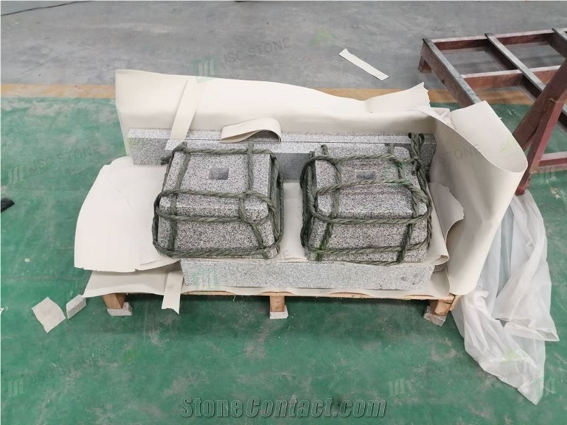 Natural Stone G603 Cubestone Sunshade Base