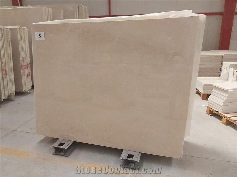 Burdur Cream Beige Marble Slabs