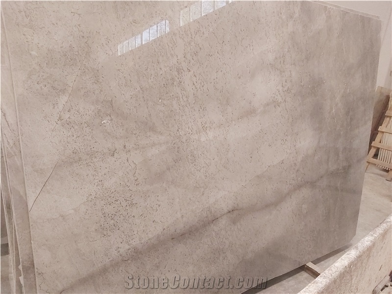Tundra Silver Grey Marble Slabs