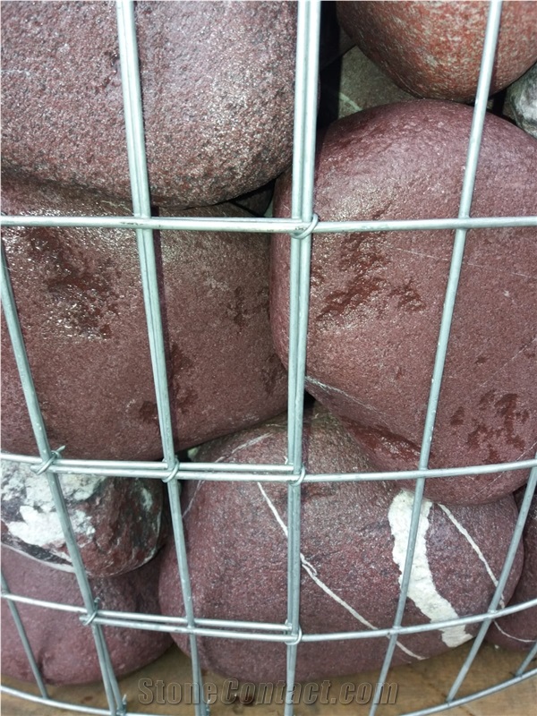 Bordeaux Pebble & Gravel, Flouray Bordo Stone Pebbles